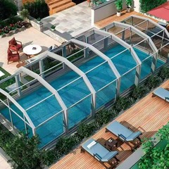 Stikla sauļošanās telpa